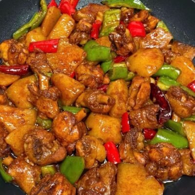 Authentic Braised Chicken (Huang Men Ji) – 15kg Bulk Catering Case (2.5kg x 6 Bags)